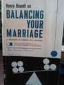 Balancing your marriage