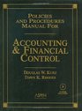 Policies and Procedures Manual for Accounting and Financial Control