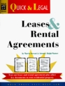 Leases  Rental Agreements   2nd Ed