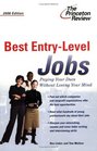 Best EntryLevel Jobs 2006