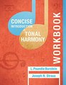 Student Workbook for Concise Introduction to Tonal Harmony