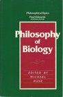 Philosophy and Biology