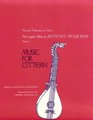 The Complete Works of Anthony Holborne Music for Cittern