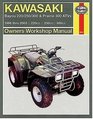 Haynes Kawasaki Bayou 220/250/300  Prairie 300 ATVs Owners Workshop Manual 19862003