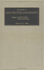 Studies in law politics and society Volume 18