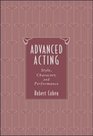 Advanced Acting  Style Character and Performance