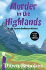 Murder in the Highlands Large Print Edition