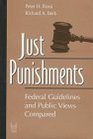 Just Punishments Federal Guidelines and Public Views Compared