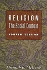 Religion The Social Context