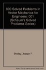 800 Solved Problems in Vector Mechanics for Engineers Statics