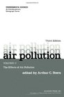 Air Pollution Volume 2 The Effects of Air Pollution