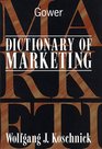 Dictionary of Marketing