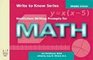 Write to Know Nonfiction Writing Prompts for Middle School Math