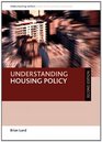 Understanding housing policy Second Edition