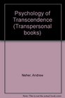 Psychology of Transcendence