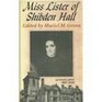 Miss Lister of Shibden Hall, Halifax: Selected Letters, 1800-1840
