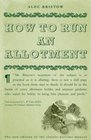 How to Run an Allotment