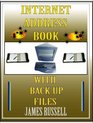 Internet Address Book with Computer Back Up Files : Professional Version