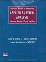 Applied Survival Analysis Textbook and Solutions Manual TimetoEvent