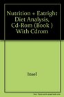 Nutrition And Eatright Diet Analysis Cdrom