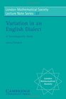 Variation in an English Dialect A Sociolinguistic Study