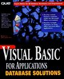 Visual Basic for Applications Database Solutions