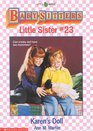 Karen's Doll (Baby-Sitters Little Sister, 23)