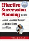 Effective Succession Planning Ensuring Leadership Continuity And Building Talent From Within