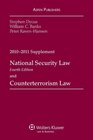 National Security Law  Counterterrorism Law 20102011 Supplement