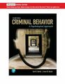 Criminal Behavior A Psychological Approach