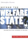 Beyond the Welfare State The New Political Economy of Welfare