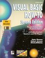 Visual Basic HowTo The Definitive Vb3 Problem Solver/Book and Disk
