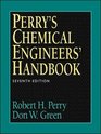 Perry's Chemical Engineers Handbook Student Edition