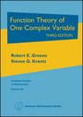Function Theory of One Complex Variable Third Edition