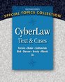 CyberLaw Text and Cases