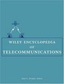 Wiley Encyclopedia of Telecommunications  5 Volume Set