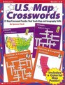 US Map Crosswords