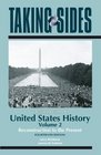 Taking Sides Clashing Views in United States History Volume 2 Reconstruction to the Present