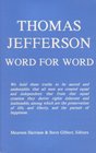 Thomas Jefferson Word for Word