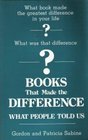 Books That Made the Difference What People Told Us