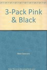 3Pack Pink  Black