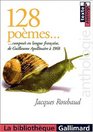 Cent vingthuit pomes composs en langue franaise de Guillaume Apollinaire  1968