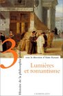 Histoire de la philosophie politique tome 3  Lumires et romantisme