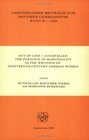 Out Of Line / AUSGEFALLEN The paradox of marginality in the writings of nineteenthcentury german women