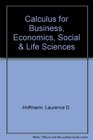 Calculus for Business Economics Social  Life Sciences