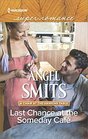 Last Chance at the Someday Cafe (A Chair at the Hawkins Table, Bk 5) (Harlequin Superromance, No 2107) (Larger Print)