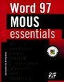 Mous Essentials Word 97 Proficient