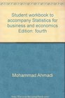 Student workbook to accompany Statistics for business and economics