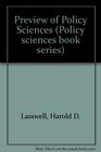 PreView of Policy Sciences