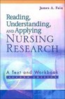 Reading Understanding and Applying Nursing Research A Text and Workbook